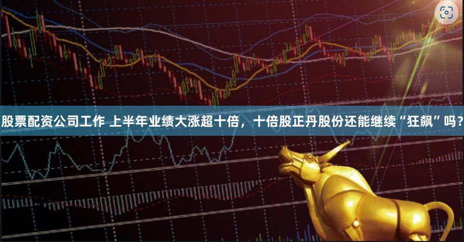 股票配资公司工作 上半年业绩大涨超十倍，十倍股正丹股份还能继续“狂飙”吗？